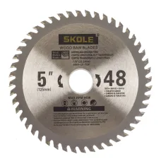 Диск пильный по дереву 125X22.2 48 зубьев Skole SK125X48X22ещё