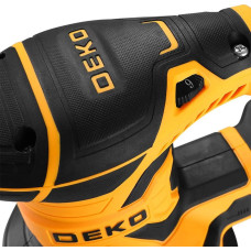 Шлифмашина эксцентриковая сетевая DEKO ZKG400, пластиковый пылесборник