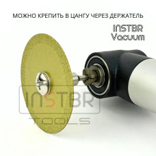 Алмазный диск для гравера, 40мм / 0,8мм (набор 4шт), INSTBR Vacuum