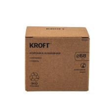 Коронка алмазная 68 мм по керамике цилиндричиский хвостовик KROFT