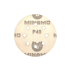 125мм P40 10шт. Шлифовальный абразивный круг для шлифовки под липучку Minamo Soft Matter PB