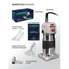Фрезер по дереву электрический с регулировкой оборотов ELECTROLITE ФР 1200Е (1200 Вт, 4000-27000 об/мин, цанга 6/8 мм) электрофрезер /фрезерная машина обработки дерева