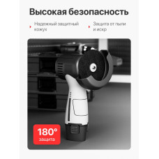 Аккумуляторная угловая болгарка с регулировкой оборотов / Электрическая ушм мини BGD4