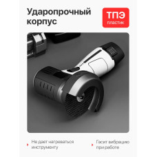 Аккумуляторная угловая болгарка с регулировкой оборотов / Электрическая ушм мини BGD4