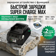 Болгарка аккумуляторная бесщеточная DeMak 21В в кейсе углошлифовальная машина, шлифмашина, плиткорез электрический ДеМак