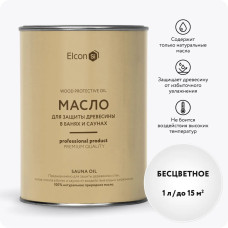 Масло для дерева, масло для полка, Elcon Sauna Oil, 1 л
