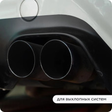 Аэрозольная краска Elcon Max Therm термостойкая до 1000 градусов антикоррозионная для печей мангалов радиаторов матовое покрытие, аэрозоль 520 мл, черная