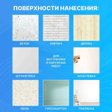 А-А1 Грунтовка для стен потолков акриловая, глубокого проникновения LOMAKOFF LR Стандарт, с антисептиком, для подготовки поверхностей стен под покраску, штукатурку, шпатлевку, обои 10 л