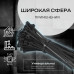 Стяжка (хомут), черная, нейлоновая пластиковая, крепеж 3х100мм
