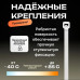 Стяжка (хомут), белая, нейлоновая пластиковая, крепеж 3х100мм