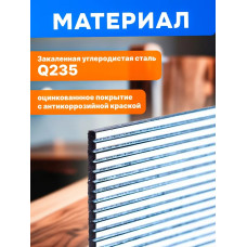 Гвозди для пневмопистолета нейлера 50 мм тип 18GA 5000 штук STARTUL Profi (ST4515-50)