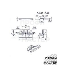Крепеж теплиц Т-образный для труб 20х20мм, подойдет и под 40х20мм, подходит для теплицы и стеллажа, 10 пар- толщина металла 1.2мм