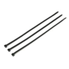Стяжки пластиковые NYT-150x2.5В, черные, 100 штук