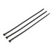 Стяжки пластиковые NYT-150x2.5В, черные, 100 штук