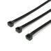 Стяжки пластиковые NYT-150x2.5В, черные, 100 штук