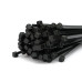 Стяжки пластиковые NYT-150x2.5В, черные, 100 штук