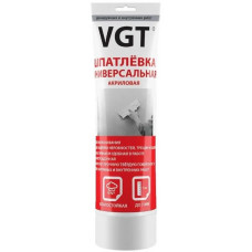 Шпатлевка VGT готовая, акриловая, финишная, УНИВЕРСАЛЬНАЯ, влагостойкая, 330г