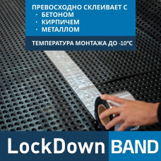 Лента-герметик LockDown Band самоклеящаяся 10см х 10м