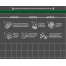Гидроизоляция для кровли 70кв.м Megaflex пленка пароизоляции стен, крыши Metal Standard D, 1шт