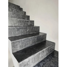 Микроцемент для пола и стен FINE 10 кг DESSA DECOR декоративная штукатурка под бетон и стиль лофт, цвет серый холодный