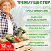 Сотовый поликарбонат АгроТИТАН для теплиц 4 мм, размер 6 х 2,1 м (2 листа)