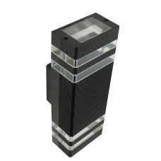 Светильник уличный настенный GU10, IP54, Feron.ONE DH0807-P Сеул 51539, черный