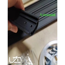 RGB угловой напольный торшер LED черный c пультом управления