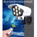Solar Lamp Уличный светильник Муляж камеры видеонаблюдения , Без цоколя