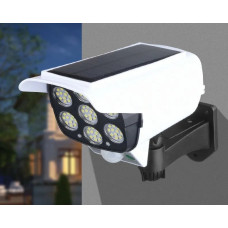Solar Lamp Уличный светильник Муляж камеры видеонаблюдения , Без цоколя