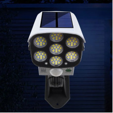 Solar Lamp Уличный светильник Муляж камеры видеонаблюдения , Без цоколя