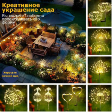 Светильник уличный на солнечной батарее,рассеянное освещение LED,IP65 подсветка,водонепроницаемые