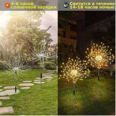 Светильник уличный на солнечной батарее,рассеянное освещение LED,IP65 подсветка,водонепроницаемые