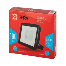 Прожектор светодиодный уличный ЭРА RED LINE LPR-024-100 100Вт 6500К 8000Лм IP65