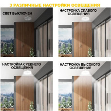 Люстра вентилятор с подсветкой и дистанционным управлением E27 / потолочный светильник с вентилятором
