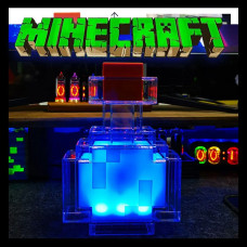 Майнкрафт/minecraft Детский ночник светильник USB Игровая модель, подарок для ребенка