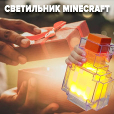 Майнкрафт/minecraft Детский ночник светильник USB Игровая модель, подарок для ребенка