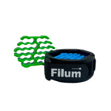 Кабельная гребенка Filum FL-CM-5_6-24 для организации 24-х кабелей