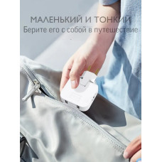 Тройник плоский поворотный для розетки, разветвитель 180 градусов, переходник