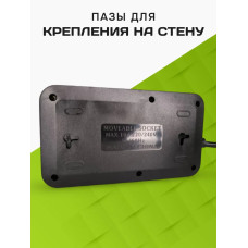 Сетевой фильтр / 2500вт / 3 розетки 4 USB 1 Type-C