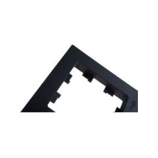 Рамка 2-постовая для розеток и выключателей Черная (карбон) AtlasDesign (Атлас Дизайн) Schneider Electric ATN001002 5шт