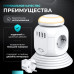 Удлинитель сетевой с ночником, с 3 USB, 1 TYPE-C, кабелем 1.8М, выключателем (16А, 4000Вт)