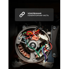 Генератор бензиновый Электрический Electrolite 777 ( 4.875 кВа полная мощность , 220 В, 3 / 3.5 кВт, 7 л.с, РУЧНОЙ СТАРТЕР ) электрогенератор 3квт Electrolite рамочный