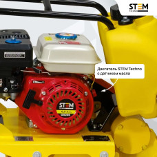 Виброплита бензиновая STEM Techno SPC 192ES (STEM GX200) с баком для воды